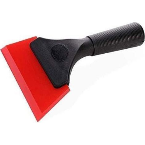 1 Raclette Silicone, 12,7 cm, poignée antidérapante, lame flexible, nettoyage vitres voiture douche miroir (1/5)