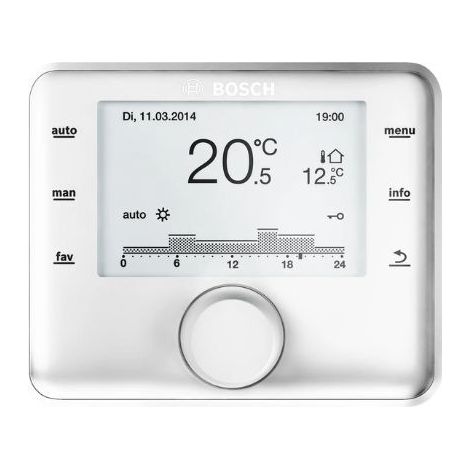 Bosch Centralina Climatica Settimanale Multizona CW 400 7738113417