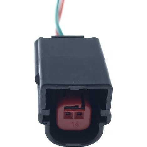 2P automotive connector, plug 15472554, wiring harness connector DJK7027-1.2-21 with 2-pin terminal block – single plug