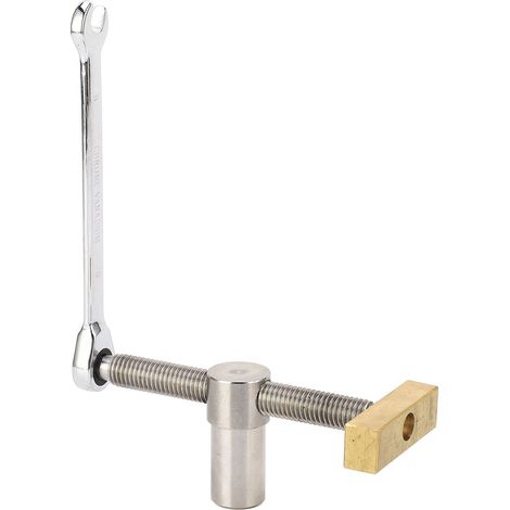 Serre-joint pour établi, serre-joint de 19 mm (3/4 pouce) pour le travail du bois, butée réglable, serre-joint d'établi pour bureau