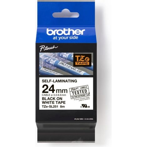 Brother Schriftband 24mm TZe-SL251 (1/3)