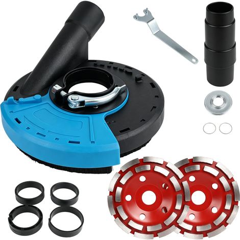 Kit meule diamantée 125/150 mm avec capot d'aspiration (1/5)