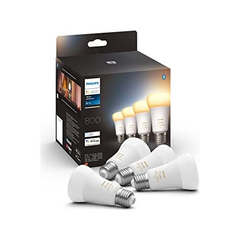 Philips Hue White Ambiance ampoule LED connectée blanc pack 4