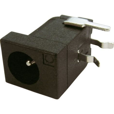 Cliff DC-10LP Niedervolt-Steckverbinder Buchse, Einbau horizontal  4 mm 2.1 mm 1 St.