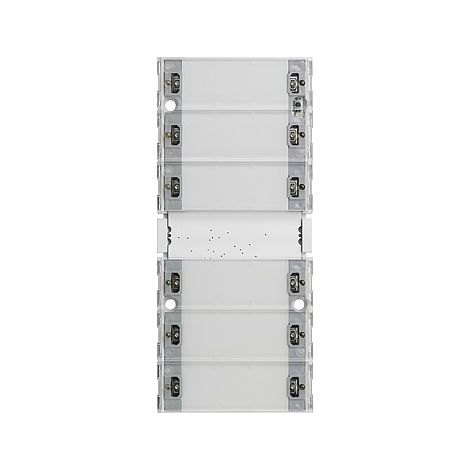 Gira Sens. a sfioram.3 Comfort 6f (3+3) KNX System 55 [513600], 5136 00