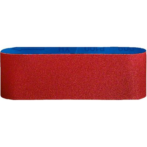 Bandas abrasivas Bosch X440 rojo 100x620 mm grano 80
