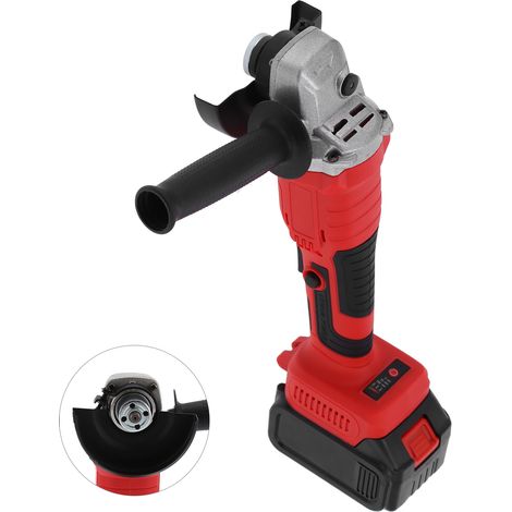 Meuleuse sans fil sans balais électrique portable pour coupe et polissage, 80-240V avec prise UE, outil rotatif rechargeable (1/5)