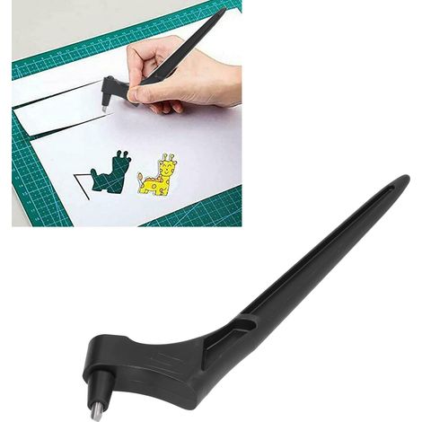 Tragbares Tranchiermesser, Präzisionsmesser, schwarz (1/5)