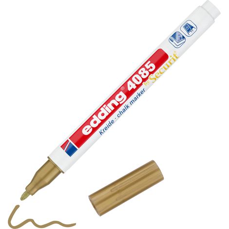 edding 4085 chalk marker gold