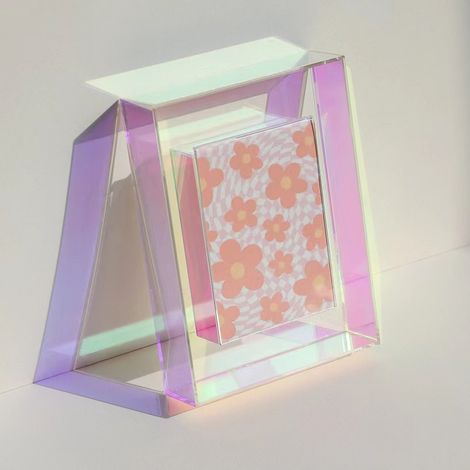Cadre Photo Acrylique Transparent Double Face - Pour Table Ou Mur - Format 6 Pouces - Lot De 1 (1/5)