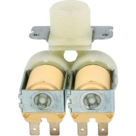 Electrovanne lave-linge 2 voies - sorties diam. 12 mm d'origine