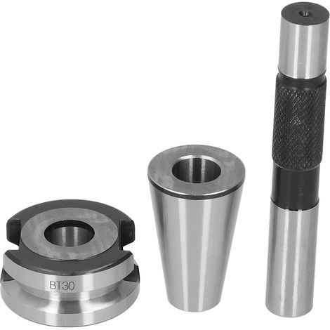 Mandrin à pince d'équilibrage BT30 25000 tr/min, 3 points en acier 20CrMnTi, porte-outil CNC pour tour, fraisage et perçage, étalon de précision. (1/5)