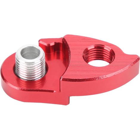 Schaltauge für Fahrradhinterbau, Aluminium-Schalthakenverlängerung, rotes Fahrradzubehör (1/5)