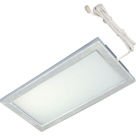 Hera Aro Mueble Rect..Led Sky 24V 6W Acero Inox Neutra (1/4)
