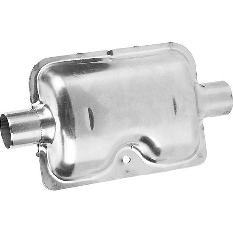 24 mm / 0,94 Zoll Edelstahl-Schalldämpfer für Diesel-Standheizung an 25 mm / 0,98 Zoll Auspuffrohr