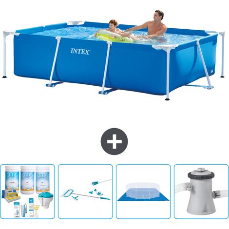 Rechteckiger Frame Pool - 260x160x65 cm - 5-teilig S20828 (1/5)