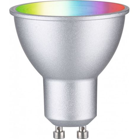 29149 Paulmann Home Ampoule à LED GU10 CEE: F (A - G) 4.8 W RVBB chrome (mat) (1/5)