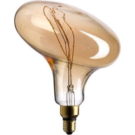 Ampoule LED XL Vintage Ambrée 8W – 500 lm – 2000 K – Dimmable – Éclairage Chaud Feutré pour Cafés, Hôtels & Intérieurs Design
