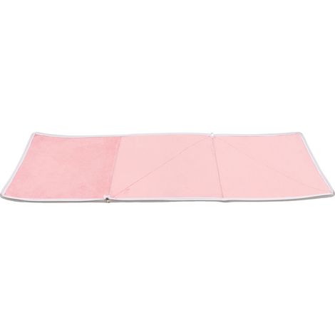 Filz-Katzenbett, multifunktional, zum Selbstaufbau, halbgeschlossen, atmungsaktiv, abnehmbar und waschbar, rosa. Geeignet für Katzen, Hunde und andere Haustiere. (1/5)