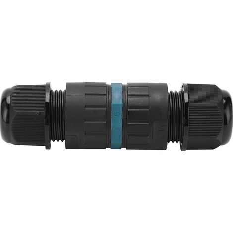 Connecteur circulaire en plastique 5 broches pour câble aviation, étanche, M25-5P, 9-12 mm