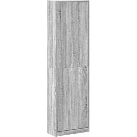 Maison Exclusive - Guardaroba Grigio Sonoma 55 x 25 x 189 cm Legno multistrato