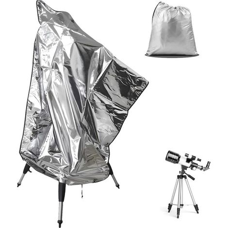 Housse de protection pour télescope extérieur 120x160cm avec sac de rangement, housse anti-poussière 420D, anti-poussière, coupe-vent, imperméable. (1/5)
