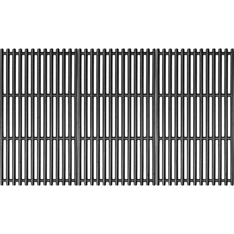 Set mit 3 Ersatz-Grillrosten aus Gusseisen für Napoleon Triumph 495 und Charbroil Performance 440S Grills, 43,2 x 24 cm (1/5)