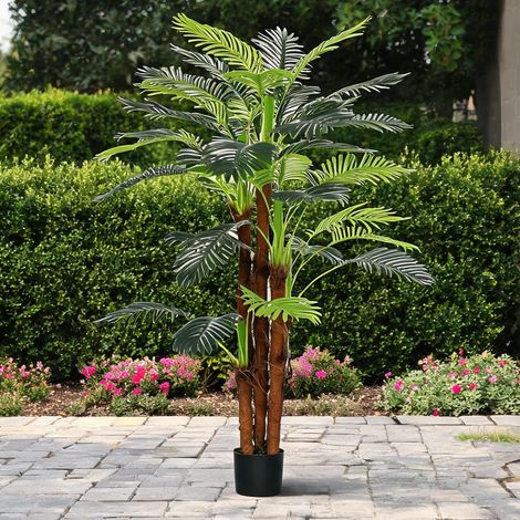 Plante artificielle verde en pE Cimento 16 x 16 x 160 cm (1/5)