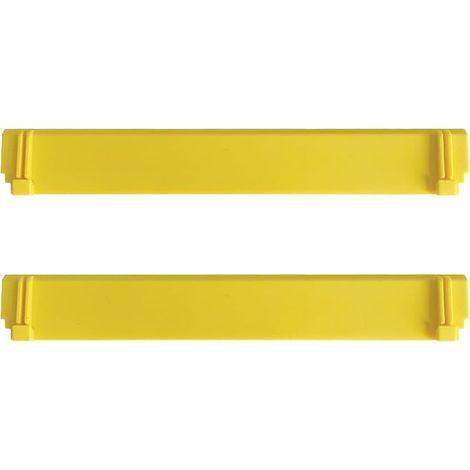 Set mit 2 Ersatzgummilippen, kompatibel mit dem Kärcher WV6 280 mm Fenstersauger, zur Reinigung verschiedener glatter Oberflächen wie Duschwände, Badezimmerwände, (1/5)