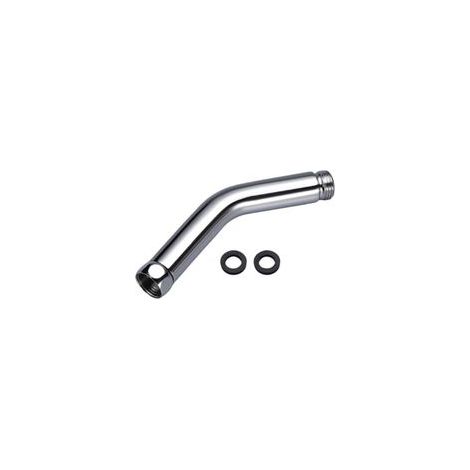 Raccord Coudé pour Pommeau de Douche G1/2", Rallonge de Bras de Douche, Accessoire Universel Robuste G1/2", Femelle et Mâle, 135 Degrés, 15.2 Cm