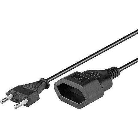 Alargador de corriente CEE 7/16 3 M Negro (1/4)