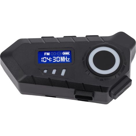 Casque Bluetooth avec Réduction du Bruit, pour la Conduite en Moto, Son Haute fidélité et Conception Longue Durée 500mAh (1/5)
