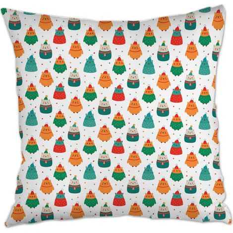 Housse de coussin sans coussin 45x45 à fermeture éclair invisible pour cadeau de la saint-valentin (1/5)
