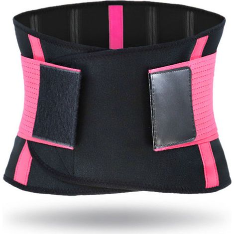 Soulage les douleurs de dos, Hernie discale, la Sciatique et la Scoliose, Ceinture,ROSEred,XXL (1/5)