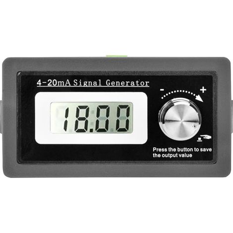 Generateur De Signaux 4-20ma, Générateur De Signal LCD Générateur de Signaux de Boucle De Courant À Deux Fils, Courant De Signal De Test Du Transducteur LCD à Haute Précision (1/5)