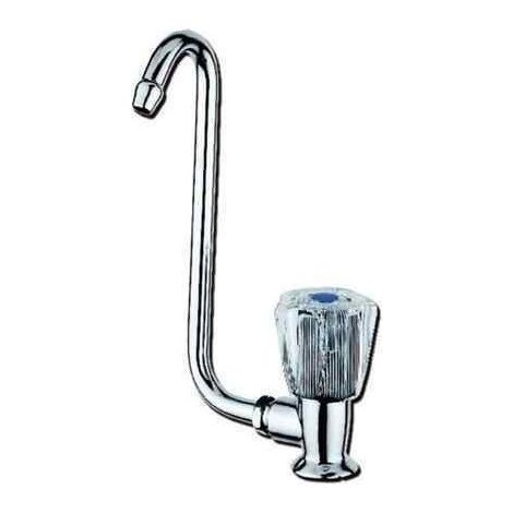 Robinet ELKA CRISTAL avec bec rabattable pour caravane et camping-car