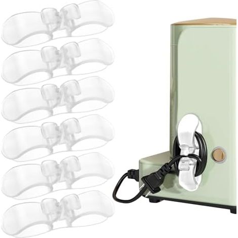 Kabelaufwickler autocollant Kitchen Cable organisateur câble organisateur Kabelhalter pour Küchengeräte (1/5)