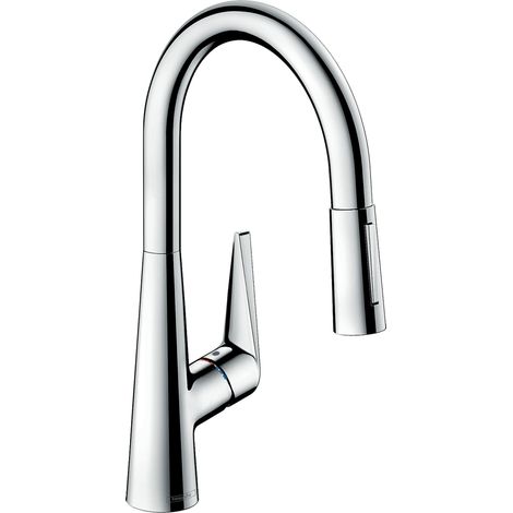 HANSGROHE Talis S 200 Mezclador de cocina con ducha extraíble cromo 72813000 (1/5)