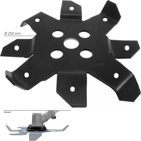 Disco lama per decespugliatore MACINONE MACINATORE di spine e rovi