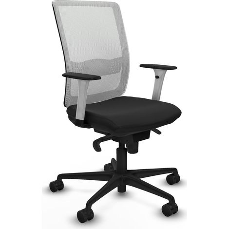 Fauteuil de bureau piqueras y crespo Haches noir simili cuir (1/2)