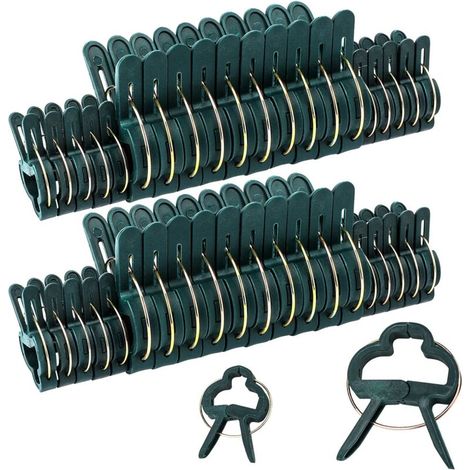 100pcs Climbing Plant Clips, Tomato Clips, Plant Clips, Tomato Clips (2 Sizes)