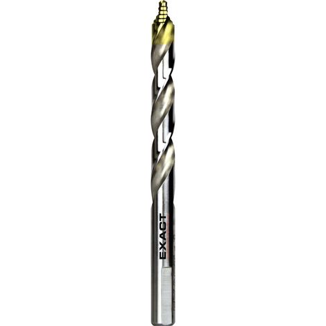 Exact 74835 Spiralbohrer StepTip ⌀ 3,5 mm VE10 HSS TIN-TIP Spiralbohrer  3.5 mm   DIN 338  10 St.