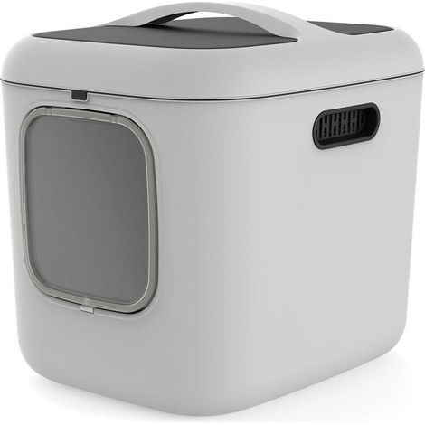 Rotho Biala XL arenero blanco para razas grandes de gatos