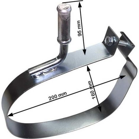 SANGLE ECHAPPEMENT (1 PIECE) POUR PEUGEOT 207 & CITROËN C3 PICASSO
