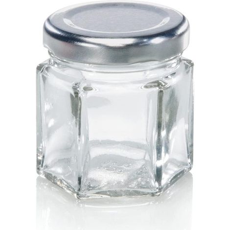 Leifheit 3208 Tarro hexagonal 47 ml Transparente
