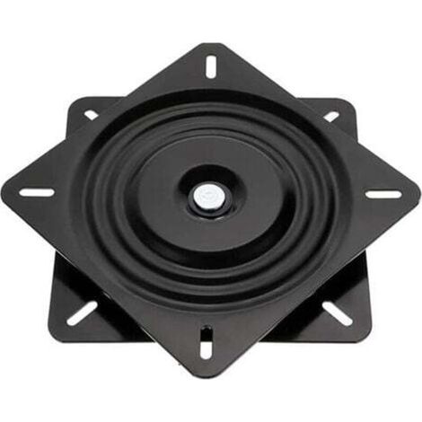 Table Tournante de Chaise Pivotante, Plateau Tournant Roulement à Billes, Plateau Tournant à Roulement à Billes à 360 °, pour Tabourets Tables Étagères TV (Max 100Kg) (1/4)