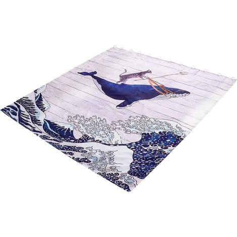 und atmungsaktives Mikrofaser Strandtuch 150x75 cm für Pool