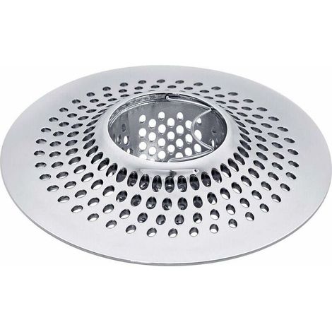 Filtre à cheveux pour baignoire et douche en acier inoxydable (1/5)