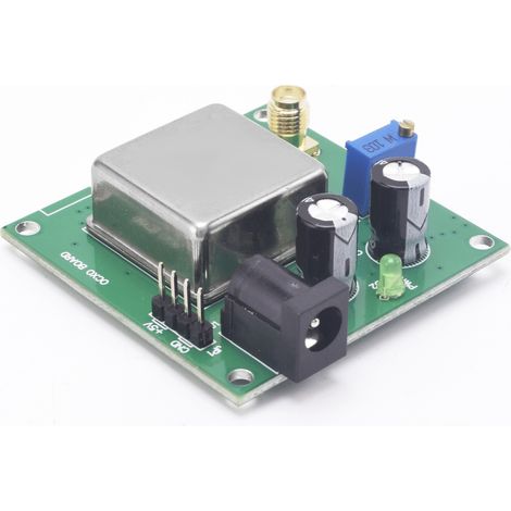 10-MHz-OCXO-Platine mit hochpräziser Sinusausgabe, hochstabilem, thermostatisch gesteuertem Quarzoszillator und Quarz-Thermostatregelung.