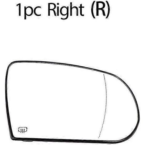 Außenspiegelglas mit Heizung für Jeep Compass MP (2017–2022) – 1 Stück rechts